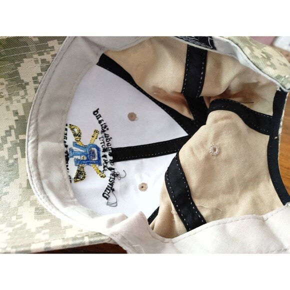 U of Rhode Island ROTC Camo Hat Cap Adjustable Hook Loop Back - Picture 6 of 6